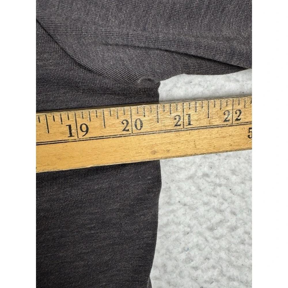 JORDAN Dri Fit Longsleeve Hooded Pullover Performance - Men's Large - Dark Gray